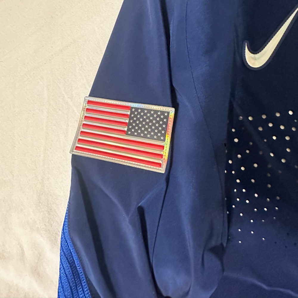 NIKE Team USA Women’s Jacket Blue - Picture 7 of 14